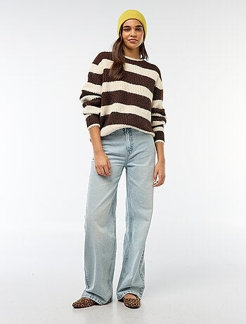 Camisola de malha grossa