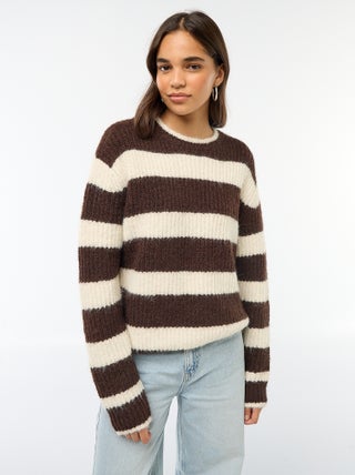 Camisola de malha grossa