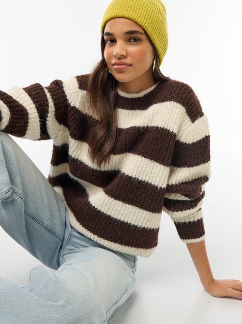 Camisola de malha grossa - Kiabi