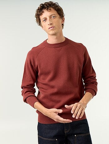 Camisola de malha grossa