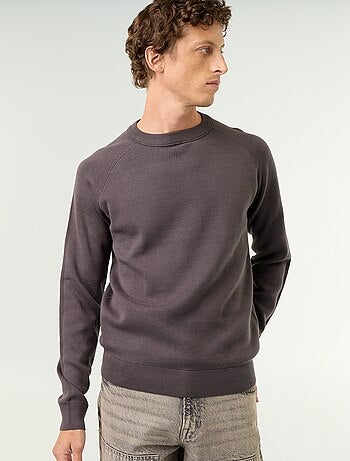 Camisola de malha grossa