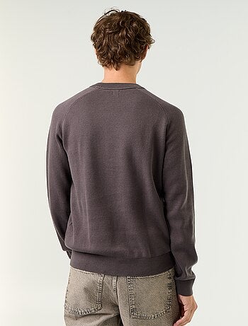 Camisola de malha grossa