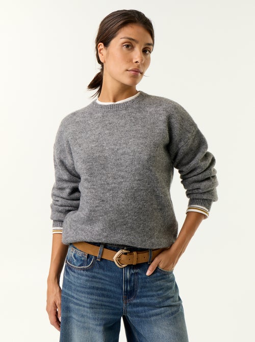 Camisola de malha grossa - Kiabi