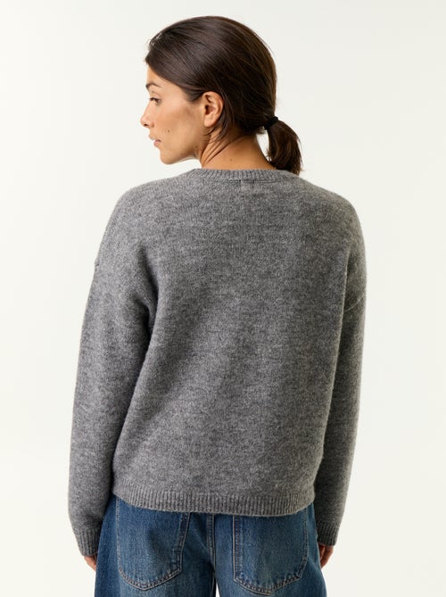 Camisola de malha grossa - Kiabi