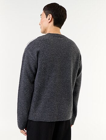 Camisola de malha grossa