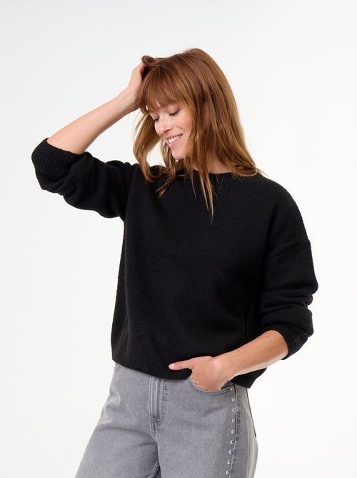Camisola de malha grossa - Kiabi Camisola de malha grossa - Kiabi