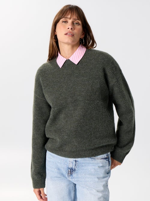 Camisola de malha grossa - Kiabi