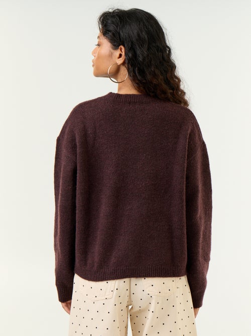 Camisola de malha grossa - Kiabi