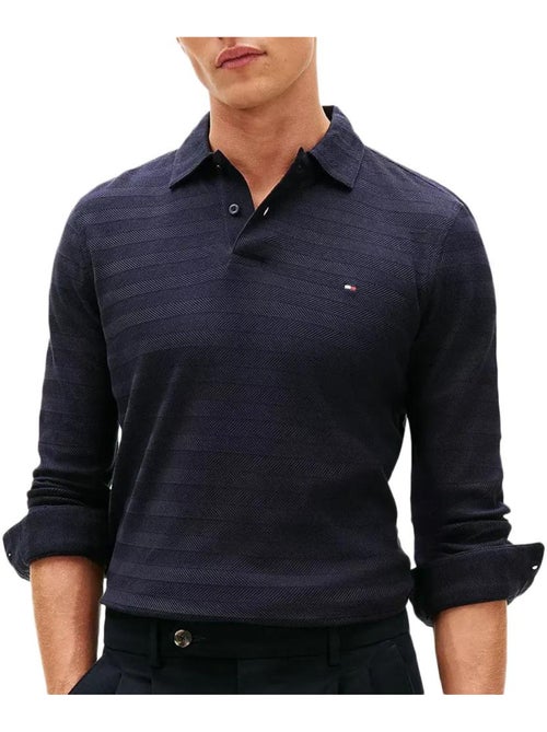 Camisola de malha herringbone para homem tommy hilfiger - Kiabi Camisola de malha herringbone para homem tommy hilfiger - Kiabi