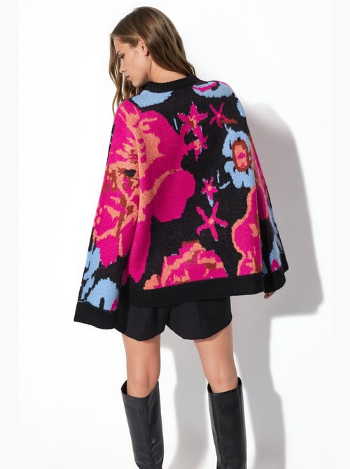 Camisola de malha jacquard oversized hiccup - Kiabi