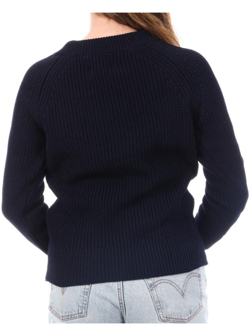 Camisola de Malha Kaporal JADE para Mulher Azul-Marinho Azul-marinho - Kiabi