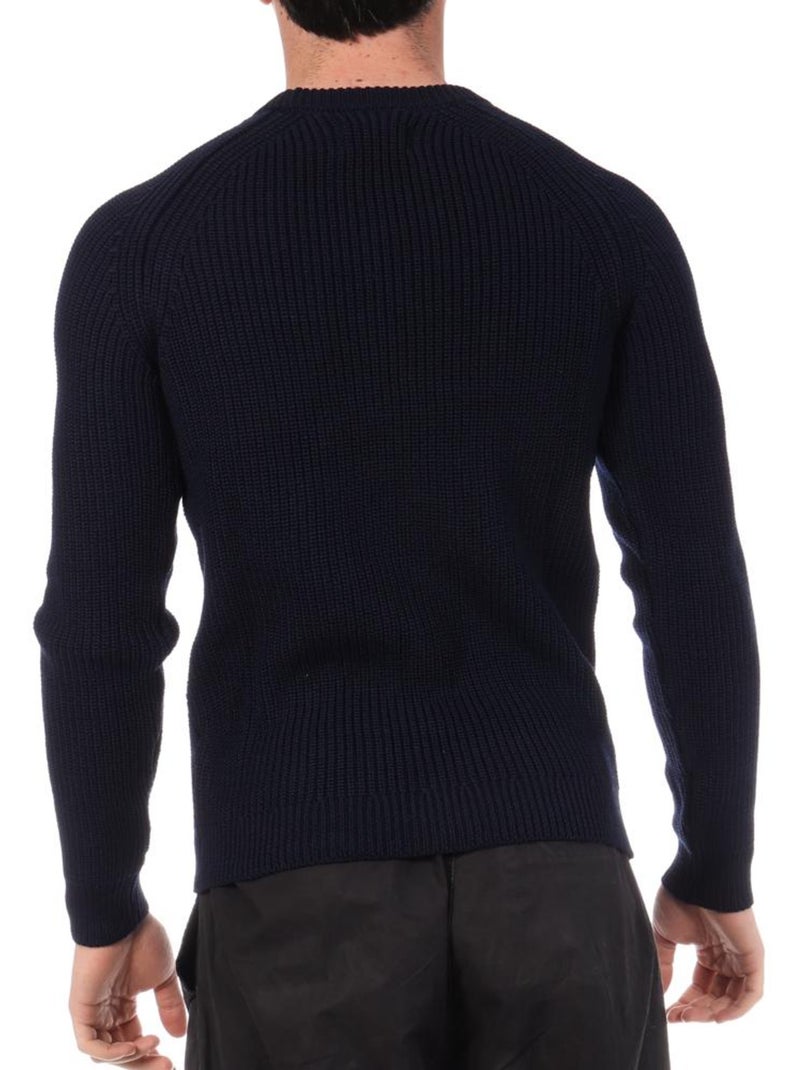 Camisola de Malha Kaporal JUDE para Homem Azul Marinho Azul-marinho - Kiabi