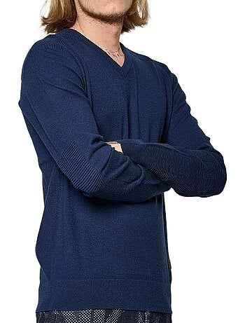 Camisola de Malha Kaporal VILYM para Homem Azul-Marinho