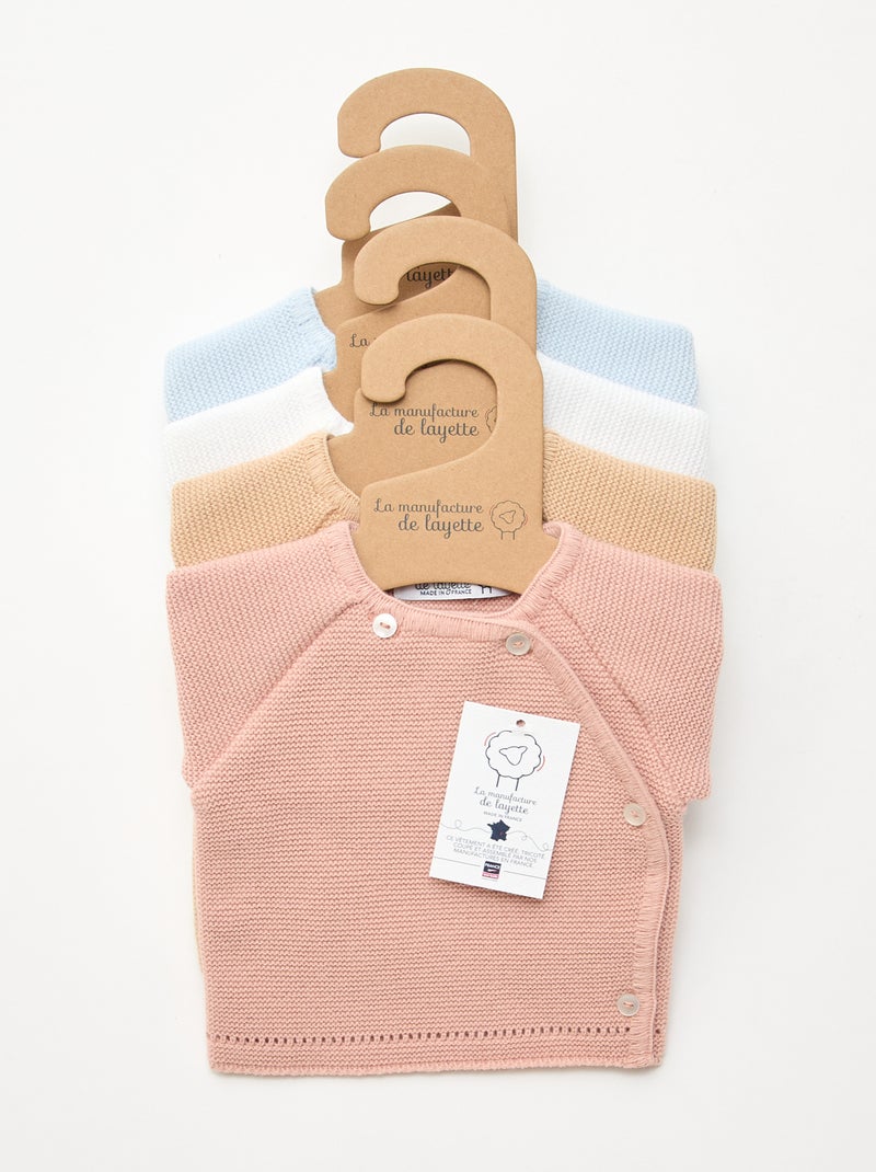 Camisola de malha 'La manufacture de Layette' Azul - Kiabi