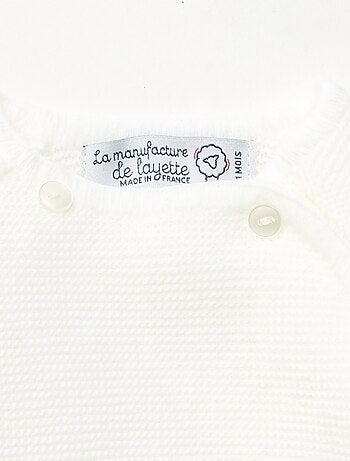 Camisola de malha 'La manufacture de Layette'