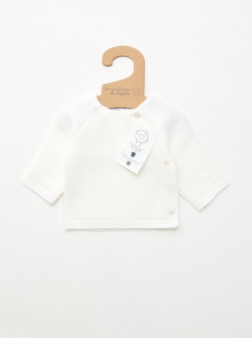 Camisola de malha 'La manufacture de Layette' - Kiabi