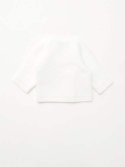 Camisola de malha 'La manufacture de Layette' - Kiabi
