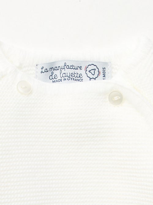 Camisola de malha 'La manufacture de Layette' - Kiabi