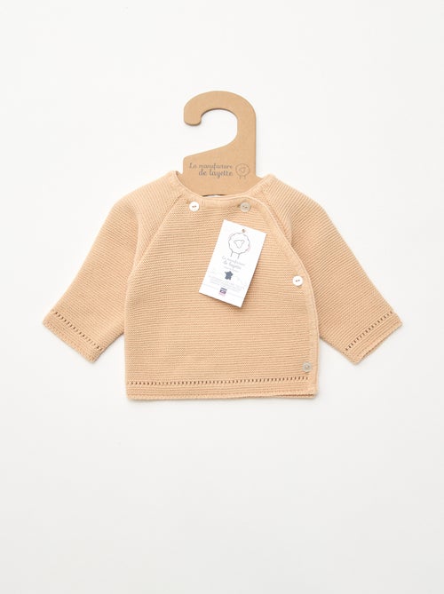 Camisola de malha 'La manufacture de Layette' - Kiabi