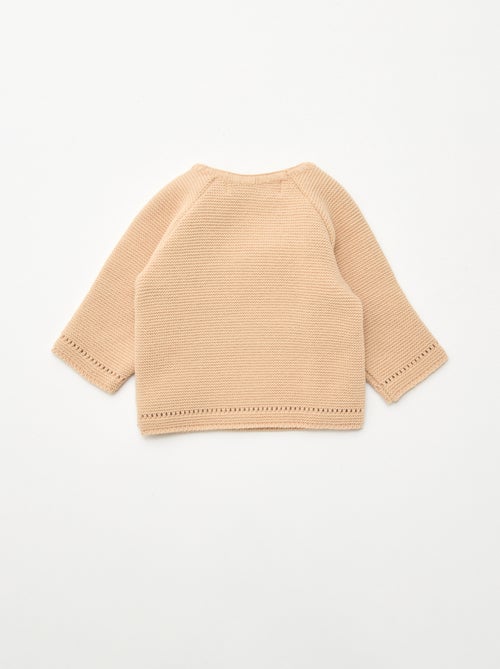 Camisola de malha 'La manufacture de Layette' - Kiabi