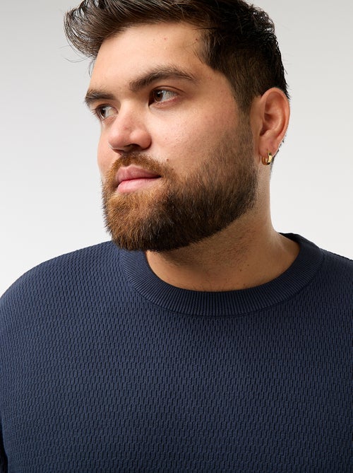 Camisola de malha lisa - Kiabi