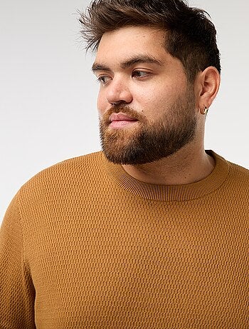 Camisola de malha lisa