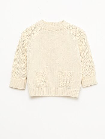 Camisola de malha lisa