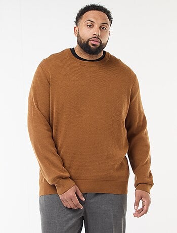 Camisola de malha lisa