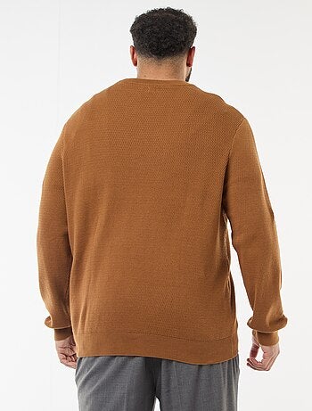 Camisola de malha lisa