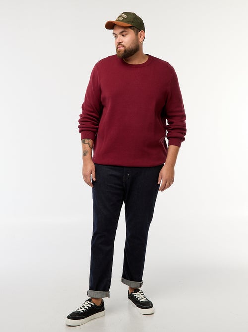 Camisola de malha lisa - Kiabi