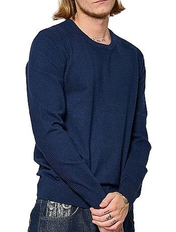 Camisola de malha marinho kaporal vaeroh para homem