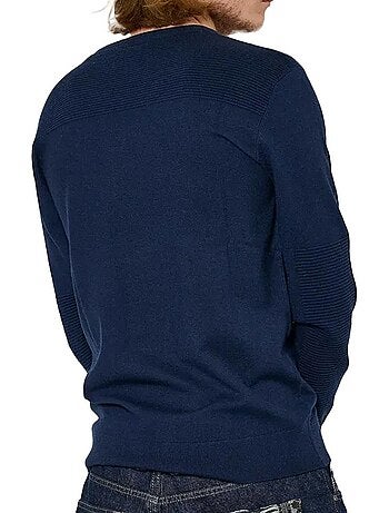 Camisola de malha marinho kaporal vaeroh para homem