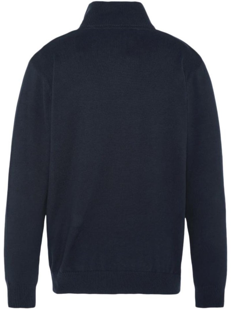Camisola de Malha Marinho Schott PLB127 para Homem Azul-marinho - Kiabi