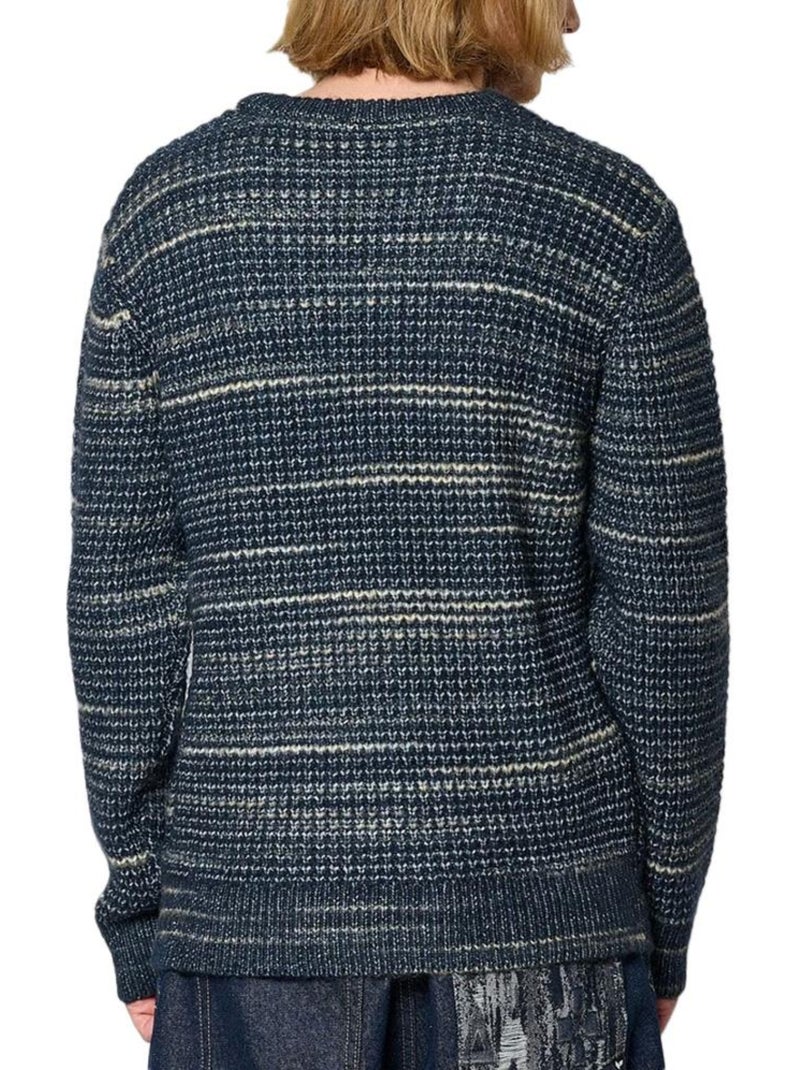 Camisola de Malha Masculina Kaporal BARO Azul Marinho Azul-marinho - Kiabi