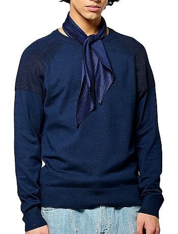 Camisola de Malha Masculina Kaporal Layer Azul Marinho