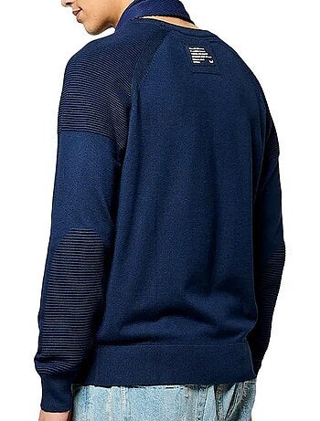 Camisola de Malha Masculina Kaporal Layer Azul Marinho
