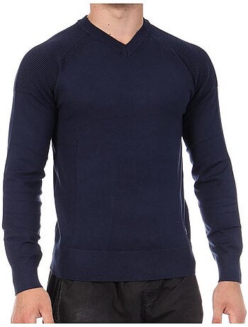 Camisola de Malha Masculina Kaporal Livor Azul-Marinho
