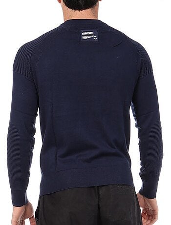 Camisola de Malha Masculina Kaporal Livor Azul-Marinho