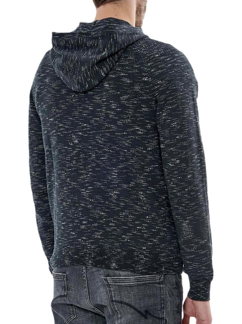 Camisola de Malha Masculina Kaporal VEER Azul Marinho Azul-marinho - Kiabi