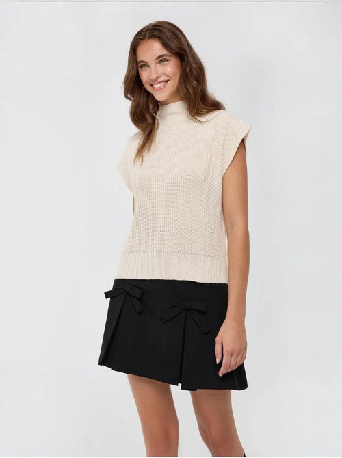 Camisola de malha meia gola alta - Kiabi Camisola de malha meia gola alta - Kiabi