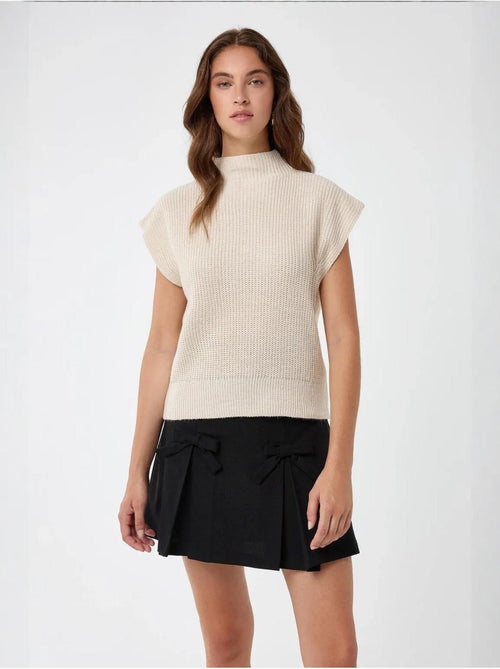 Camisola de malha meia gola alta - Kiabi Camisola de malha meia gola alta - Kiabi