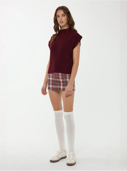 Camisola de malha meia gola alta - Kiabi Camisola de malha meia gola alta - Kiabi