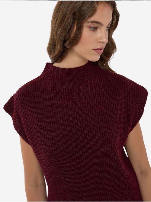 Camisola de malha meia gola alta - Kiabi Camisola de malha meia gola alta - Kiabi