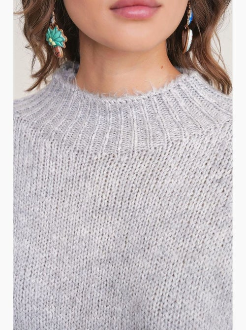 Camisola de malha mulher mixray - Kiabi