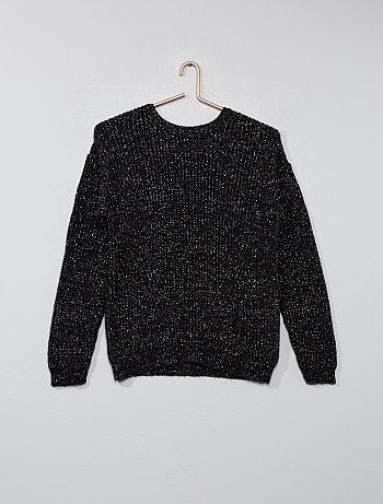 Menina 10-18 anos - Camisola de malha nacarada - Kiabi