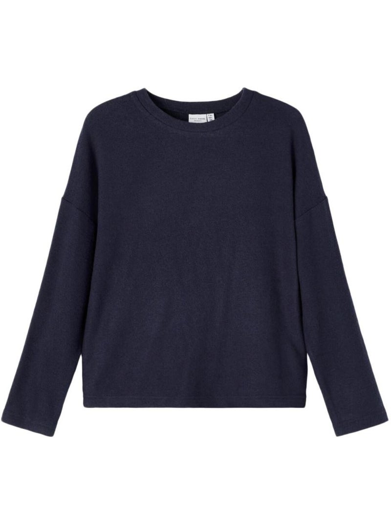 Camisola de Malha Name It Victi para Menina Azul - Kiabi