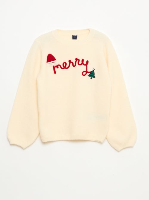 Camisola de malha 'Natal' - Kiabi