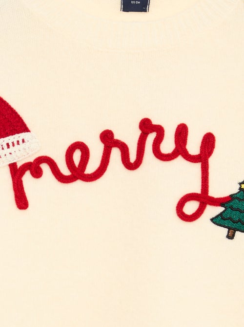 Camisola de malha 'Natal' - Kiabi