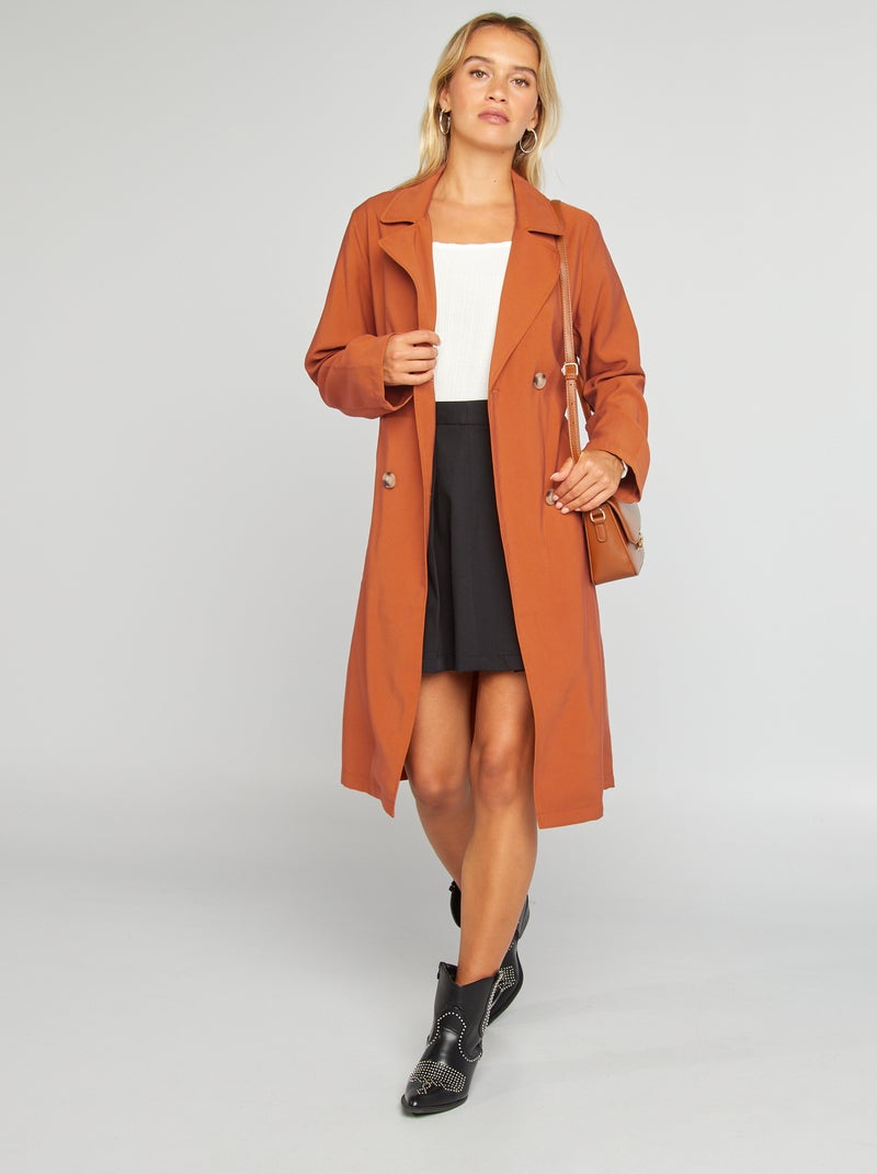 Camisola de malha nervurada Branco - Kiabi