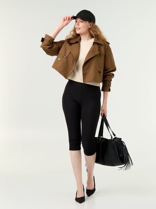 Camisola de malha oversize com cavas descaídas - Kiabi